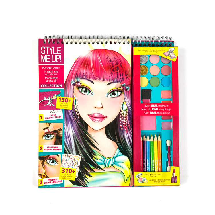 Sketch Book - หนังสือเกลียวพร้อม Crayon Pad BG