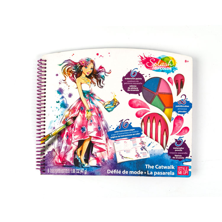 หนังสือเกลียว - Sketch Book Splash